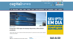 Desktop Screenshot of capitalnews.com.br